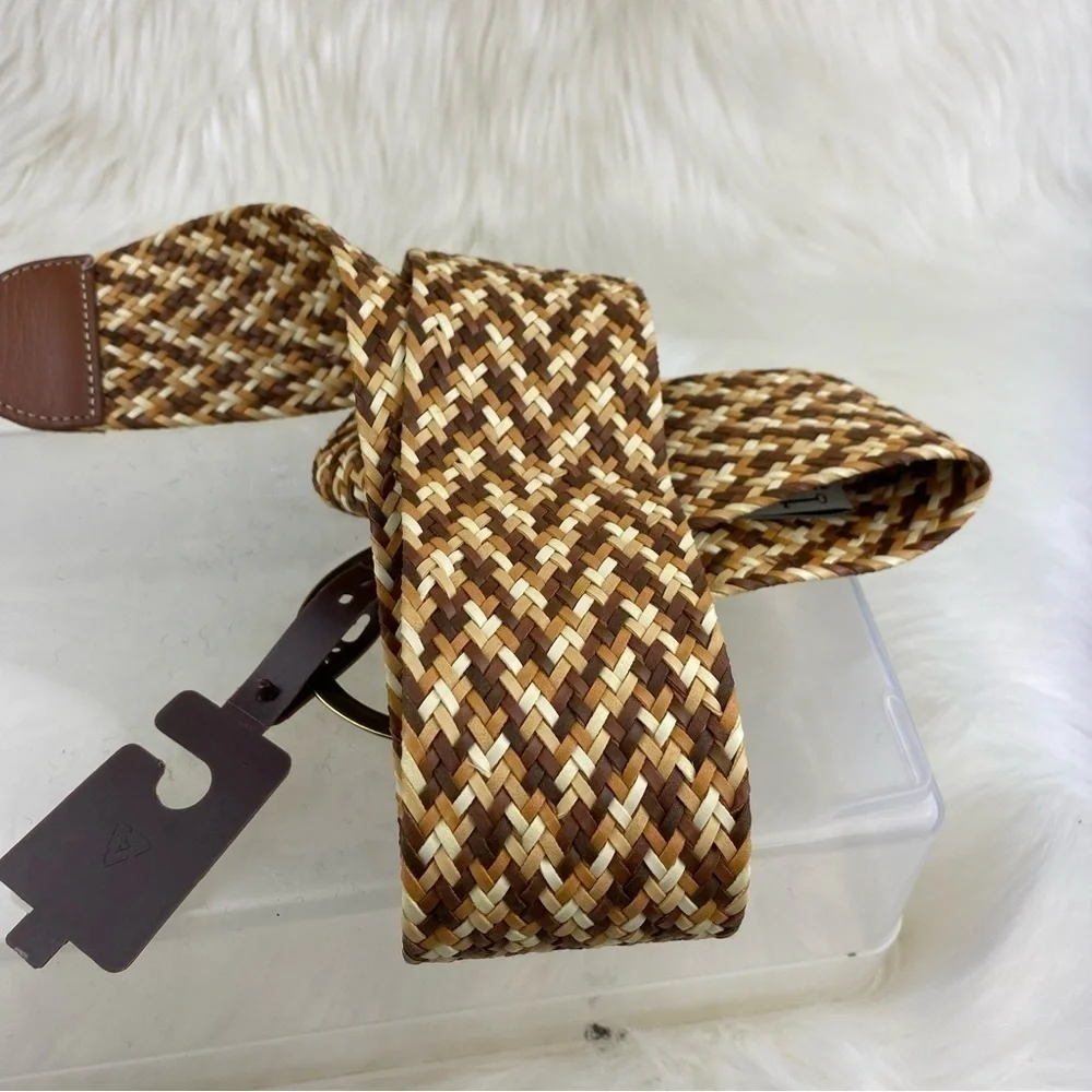 FOSSIL STRAW STYLE BELT SIZE L Woman